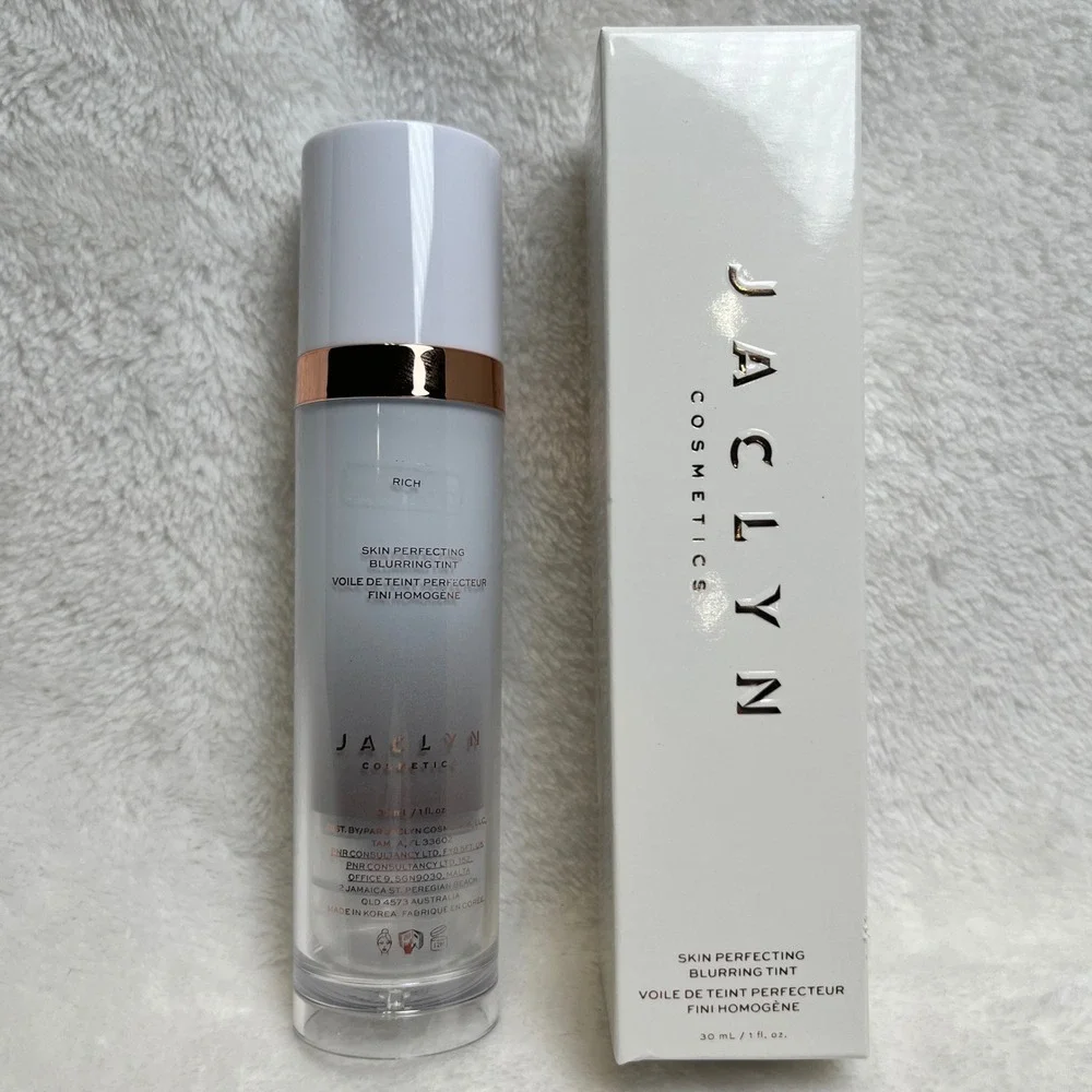 Jaclyn Cosmetics Skin Perfecting Blurring Tint Foundation Rich 1‎ fl oz New